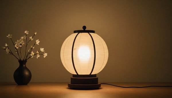 Ajoutez une touche zen avec une lampe de chevet japonaise