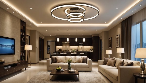 Plafonnier salon : sublimez votre espace avec style et lumière